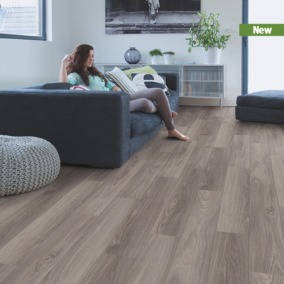 Premium Floors Clix Laminate Plus Oak Slate Grey 8mm (2.18m2/box)