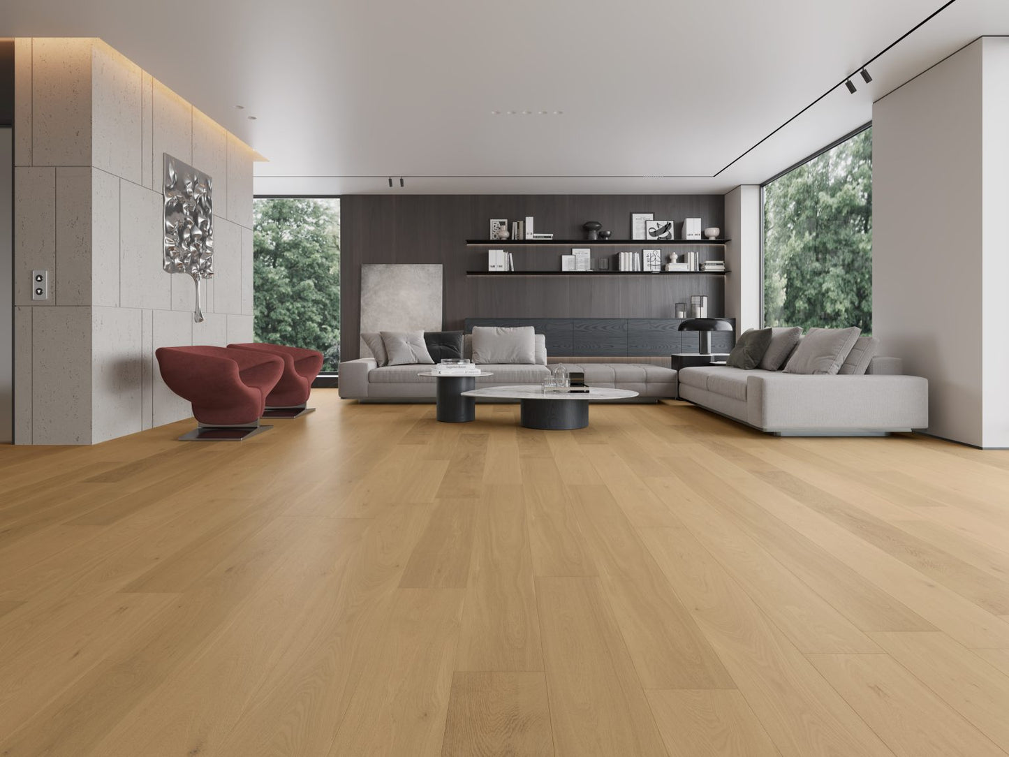 Riverhill Floors Engineered Timber Classique Oak Neutral White 14/2mm (2.89m2/box)
