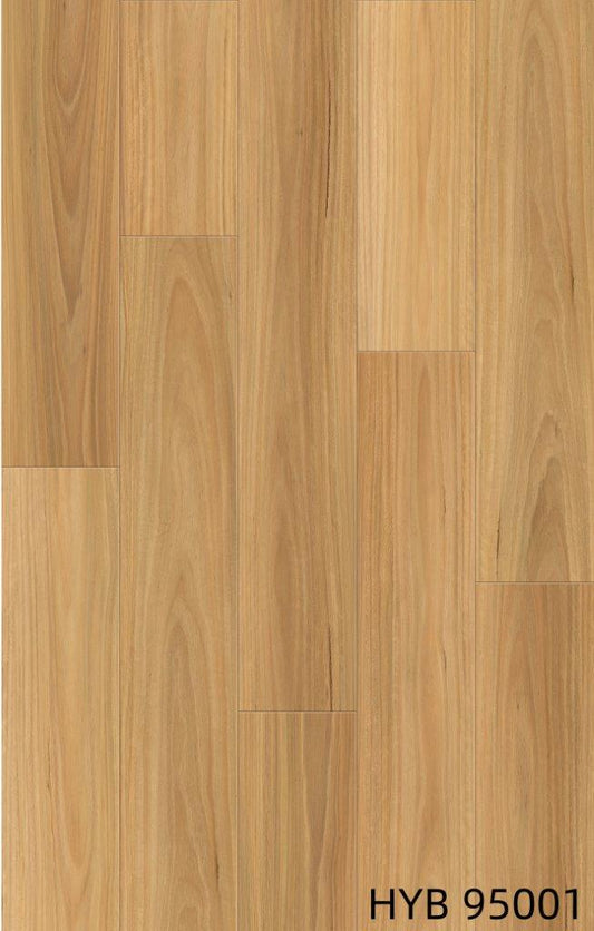 Riverhill Elegant Hybrid Plank Flooring 9.5mm Natural Blackbutt Swatch