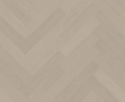Casper White – Riverhill Floors iDesign European Oak Chevron 15/3mm – Casper White Swatch