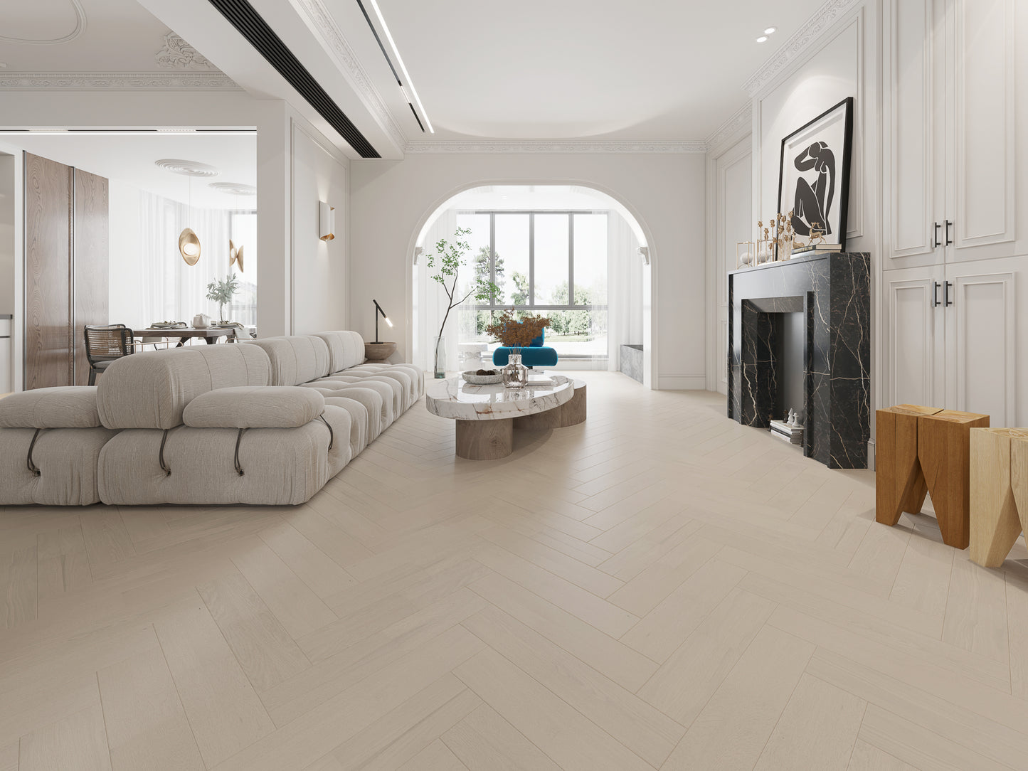 Riverhill Floors IDesign European Oak Herringbone Engineered Floors 15/3mm