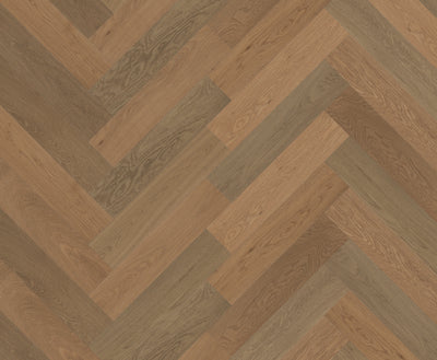 Riverhill Floors iDesign European Oak Herringbone 15/3mm – Beige Ash Swatch