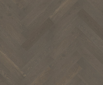 Riverhill Floors iDesign European Oak Herringbone 15/3mm – Apollo Grey Swatch