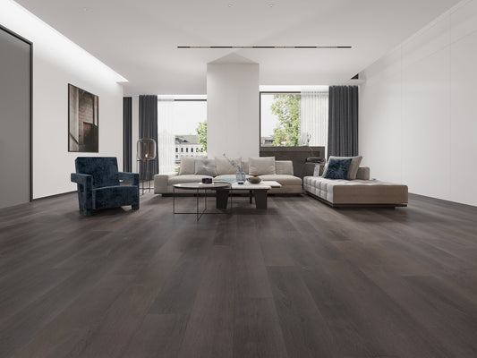 Riverhill Floors  Elegant Hybrid Charcoal 6.5mm (2.24m2/box)