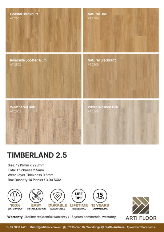 Artifloor Timberland Vinyl 2.5mm