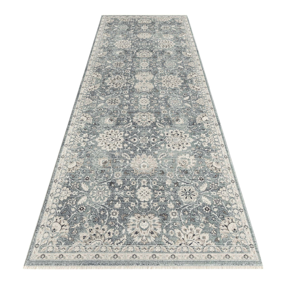 Acpo Lt Ruga Austin 2202 Lt Blue Hallway Runner – Your Rugs and Flooring