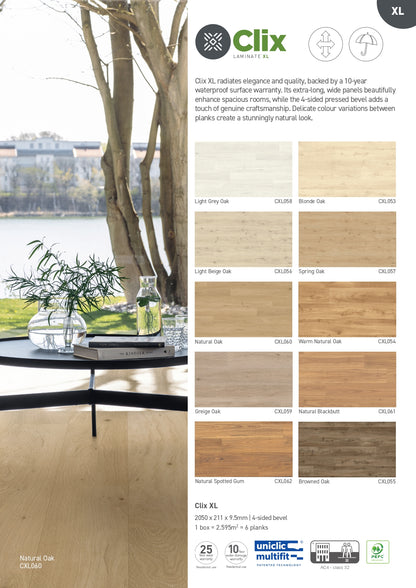 Premium Floors Clix Laminate XL 9.5mm