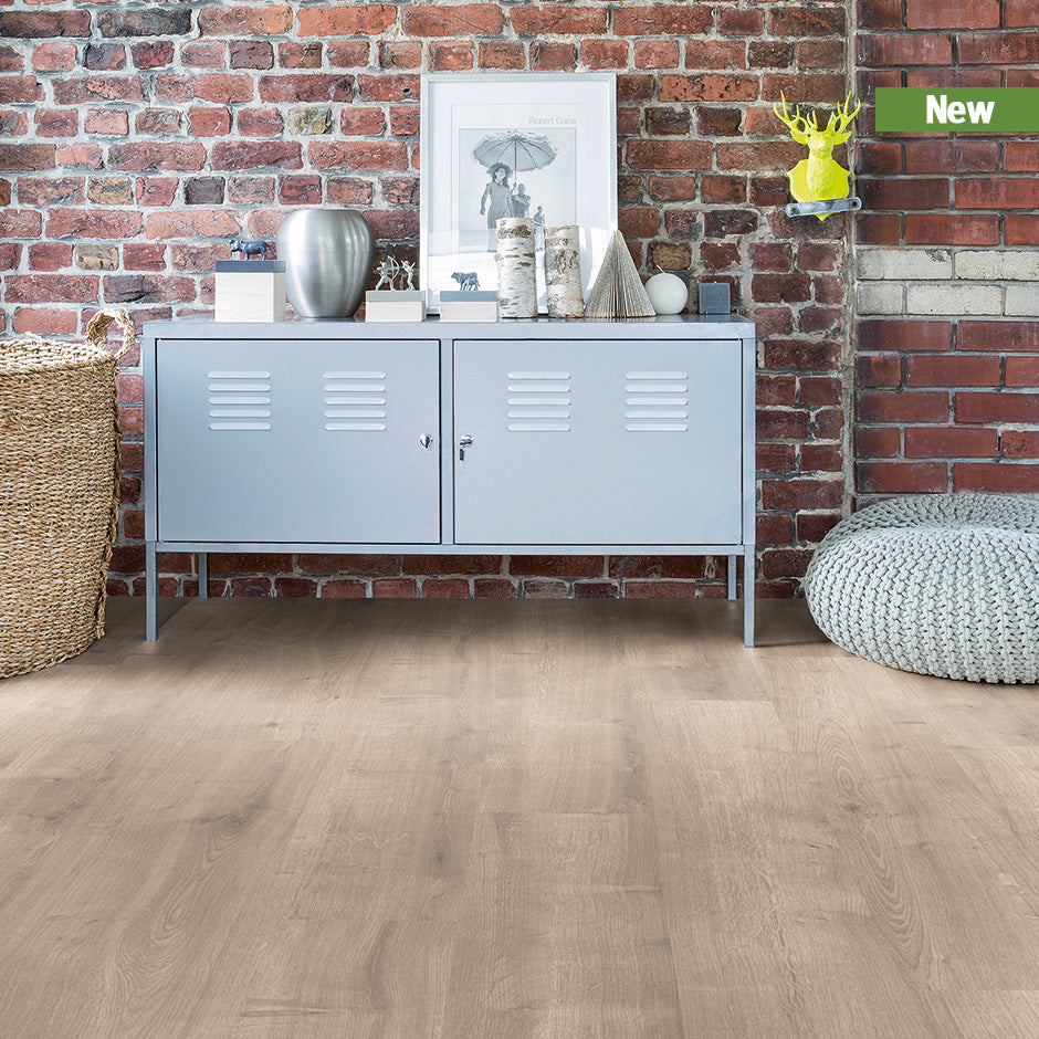 Premium Floors  Clix Laminate Plus Taupe Oak 8mm (2.18m2/box)