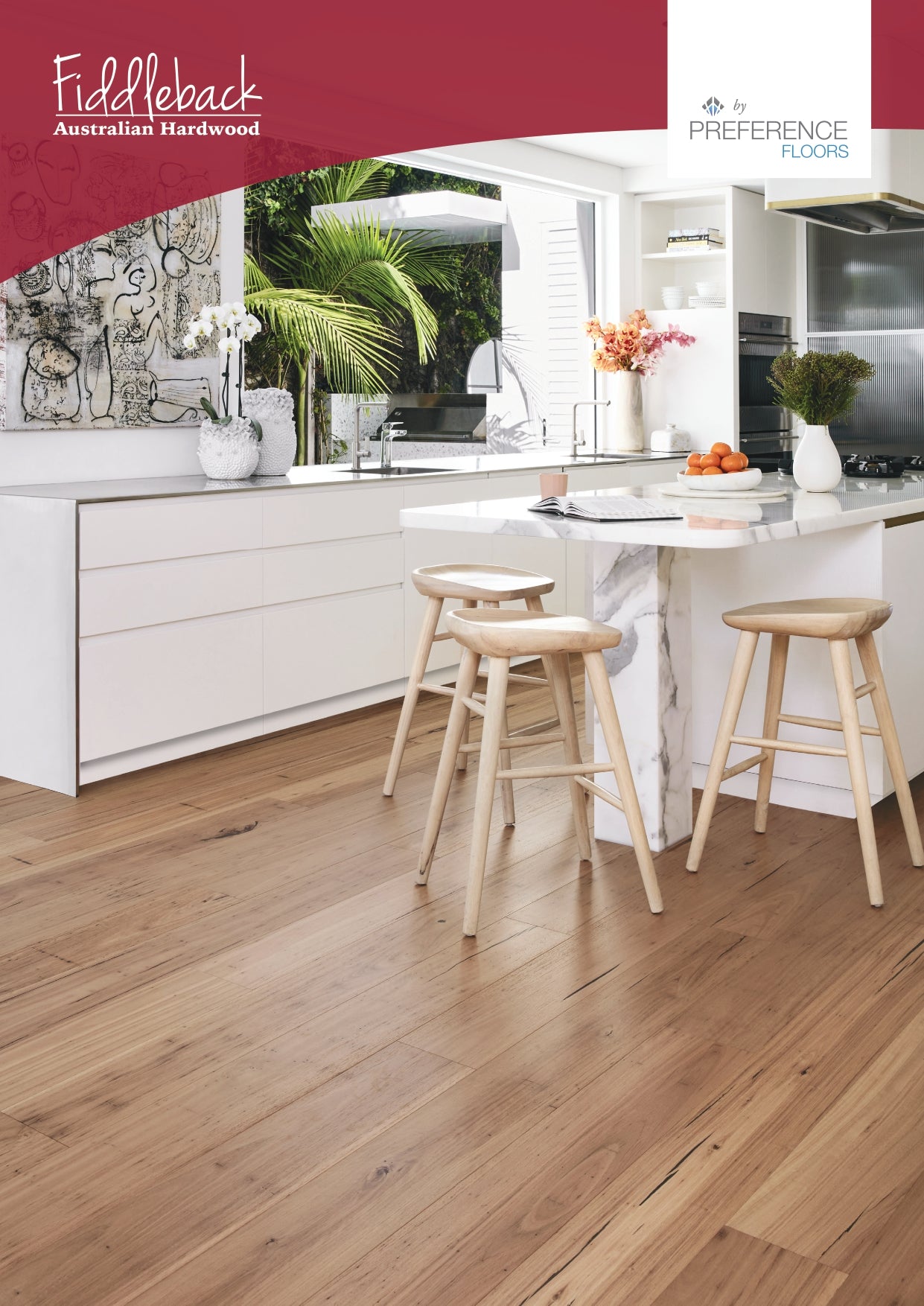 Preference Engineered Fiddleback Hardwood Herringbone 14/3mm