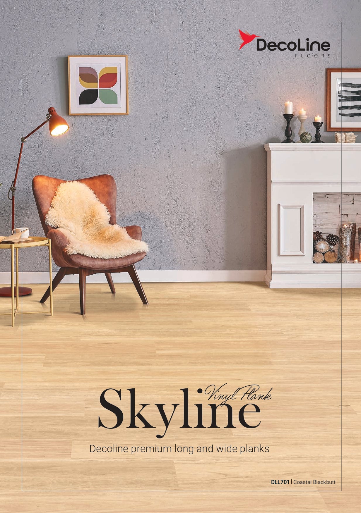 Decoline Luxury Vinyl Plank Skyline 5mm