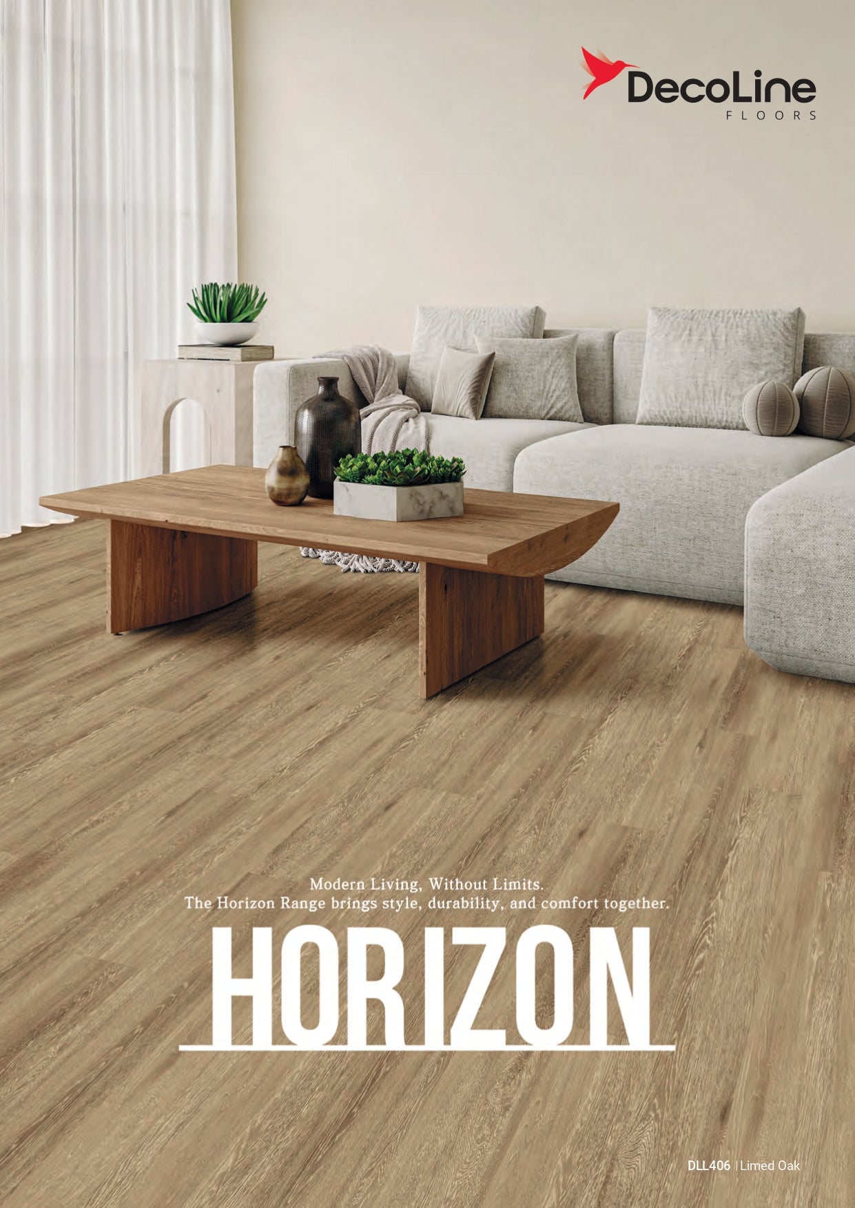 Decoline Luxury Vinyl Plank Horzion 5mm