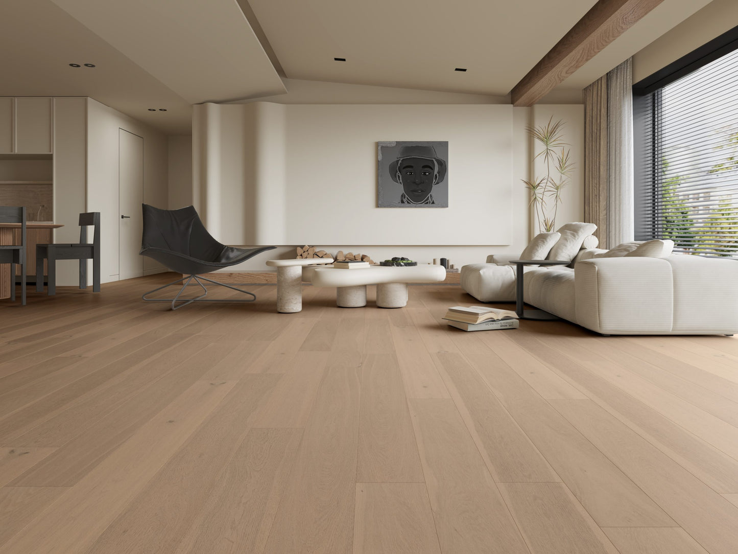 Riverhill Floors Engineered Timber Classique Oak Raw White 14/2mm (2.89m2/box)