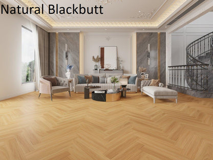 Riverhill Floors Elegant SPC Hybrid Herringbone Planks, 9.5mm