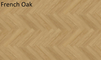 Riverhill Floors Elegant SPC Hybrid Herringbone Planks, 9.5mm