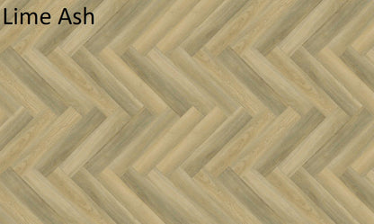 Riverhill Floors Elegant SPC Hybrid Herringbone Planks, 9.5mm