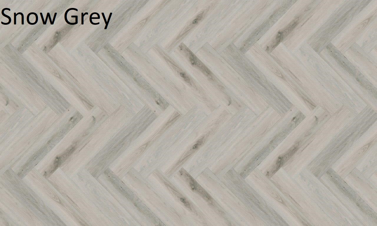 Riverhill Floors Elegant SPC Hybrid Herringbone Planks, 9.5mm