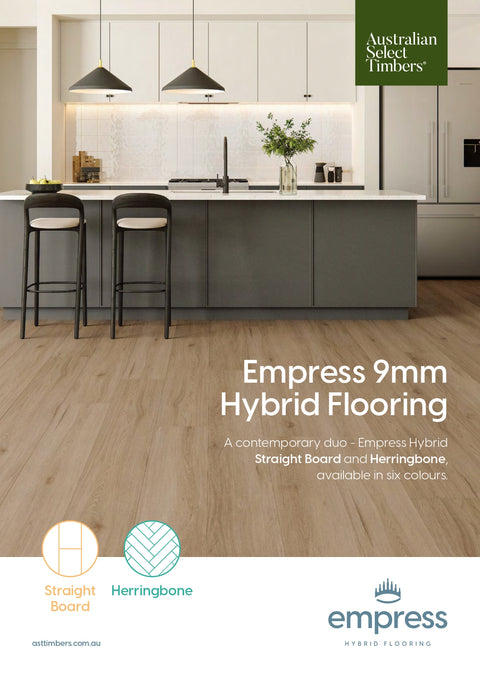 Australian Select Timbers Empress Hybrid Flooring 9mm