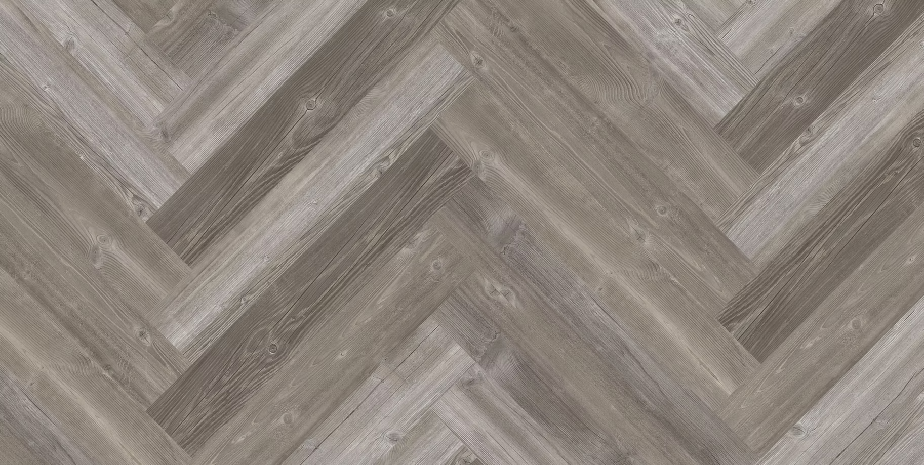ArtiFloor Premium Herringbone 4.5mm Grey River Pine Luxury Vinyl Flooring Swatch
