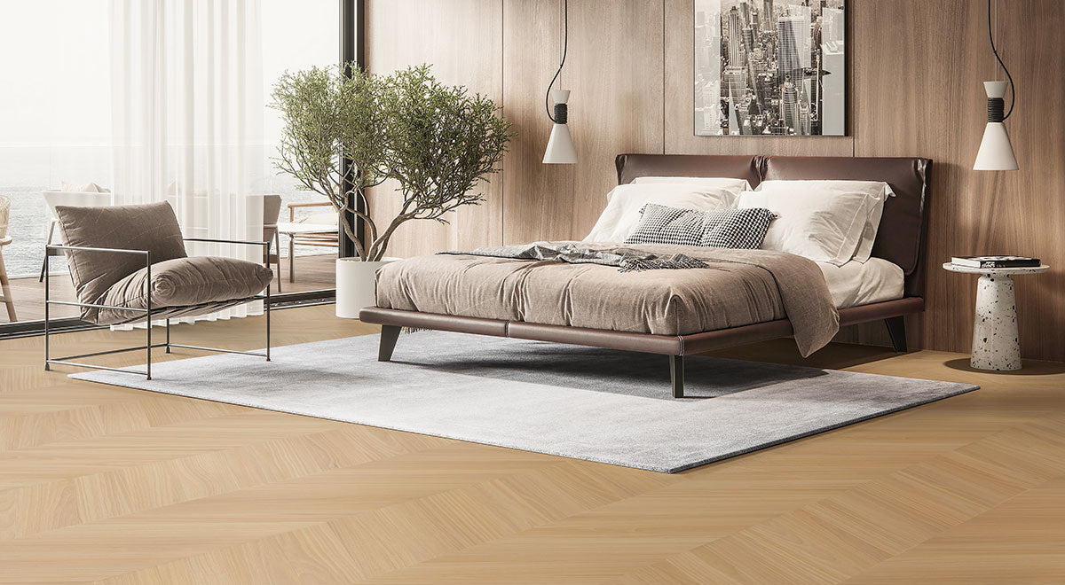 Clever Choice Hybrid Flooring Immortal Chevron Click System 9mm