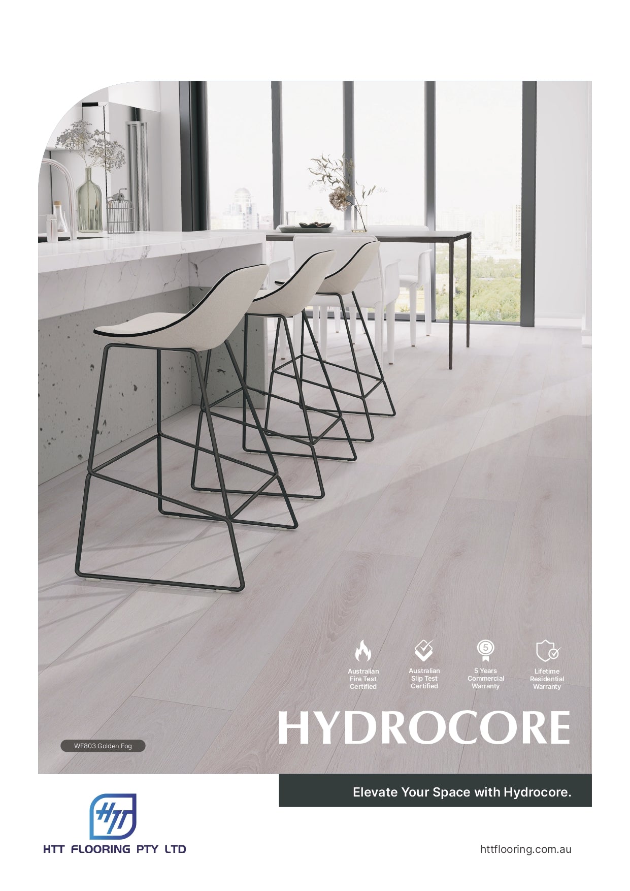 HTT Hydrocore Laminate AC4 8mm