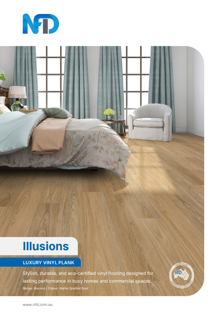 NFD Illusions Luxury Vinyl Planks 5mm