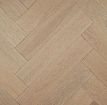 Preference Engineered European Oak Timber Pronto Herringbone T & G, 14/3mm