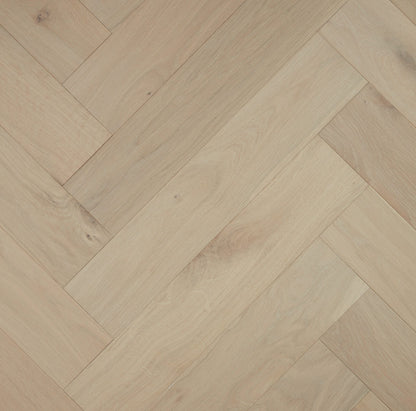 Preference Engineered European Oak Timber Pronto Herringbone T & G, 14/3mm