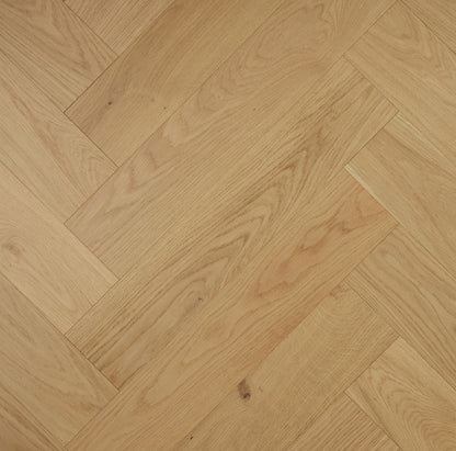 Preference Engineered European Oak Timber Pronto Herringbone T & G, 14/3mm