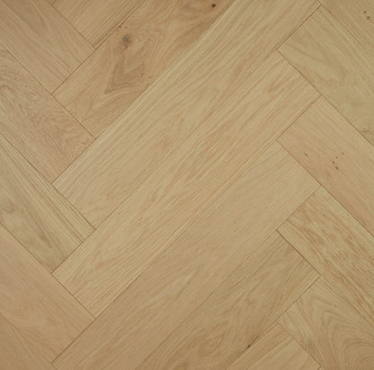 Preference Engineered European Oak Timber Pronto Herringbone T & G, 14/3mm