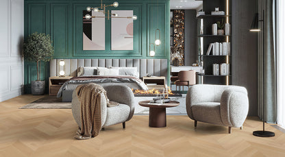 Clever Choice Hybrid Flooring Immortal Chevron Click System 9mm
