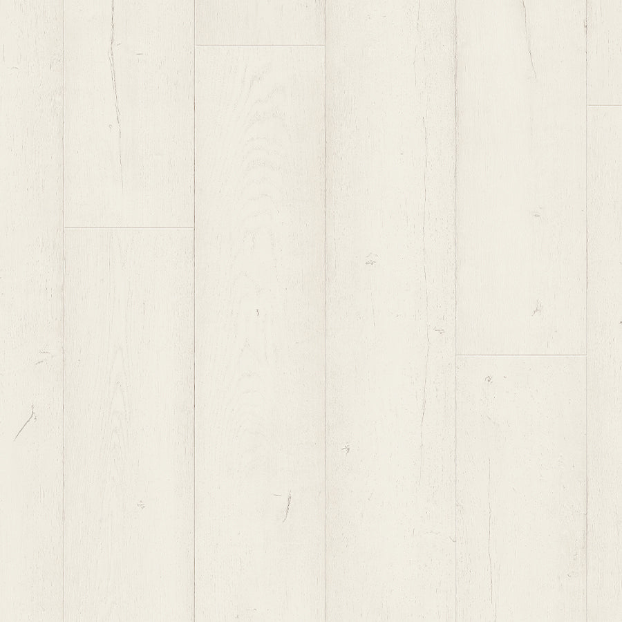 Quick Step Perspective Nature Painted Oak White Swatch 8mm