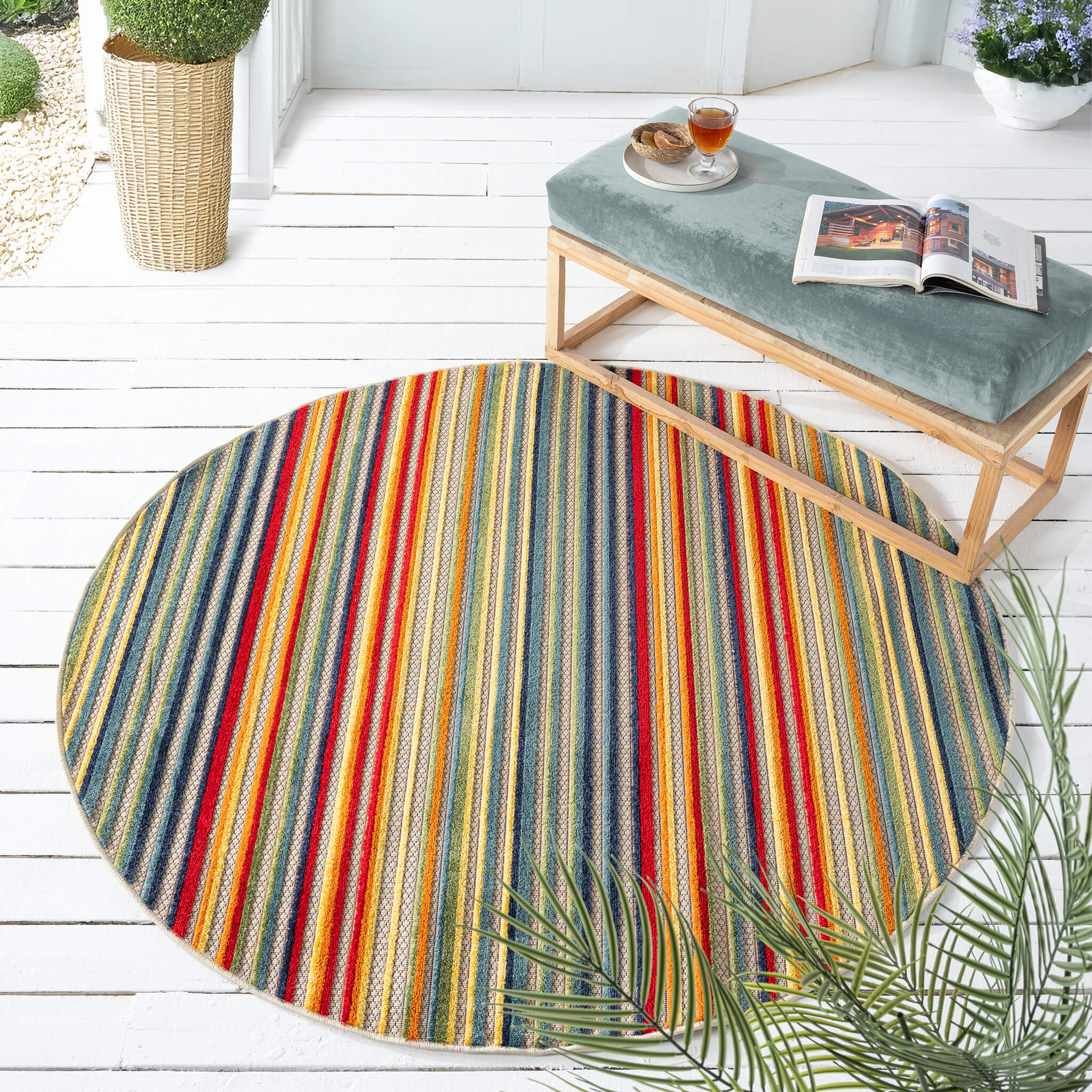 Paradise 530 Multi Round – Your Rugs and Flooring