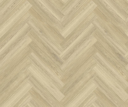 Elsa Herringbone Luxury Vinyl Plank 2.5mm – QLD Spotted Gum Swatch