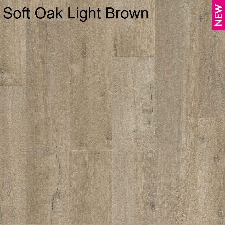 Quick-Step Impressive Ultra Soft Oak Light Brown Swatch