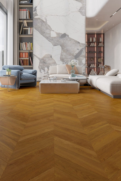 Riverhill Floors IDesign European Oak Chevron Engineered Floor 15/4mm