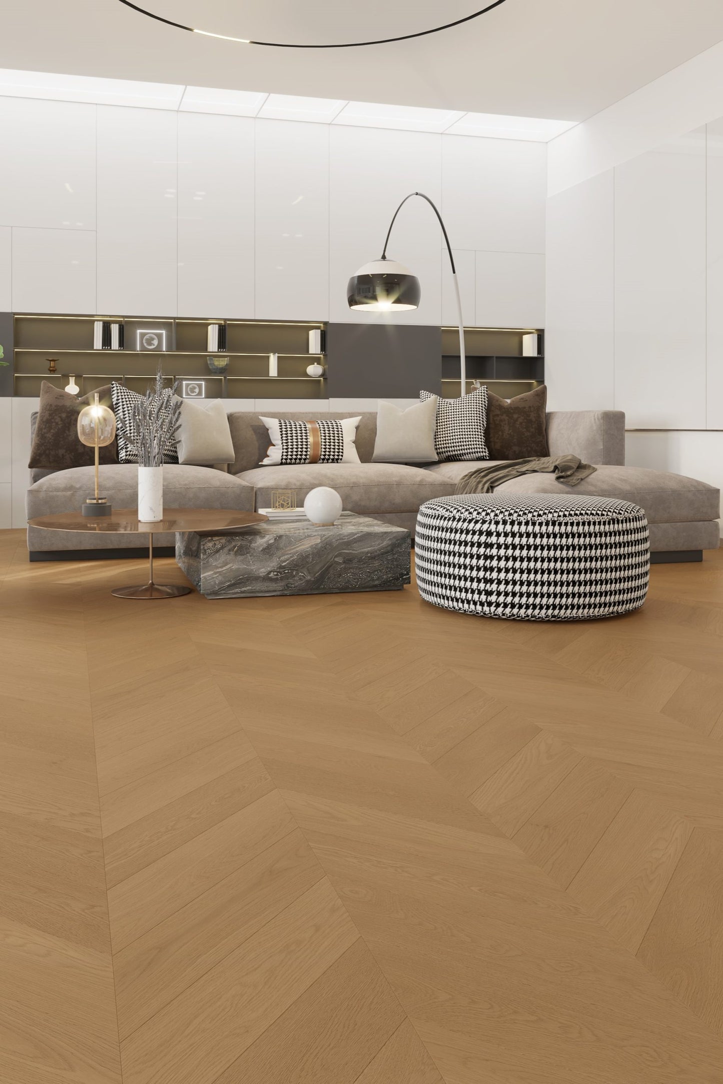 Riverhill Floors IDesign European Oak Chevron Engineered Floor 15/4mm