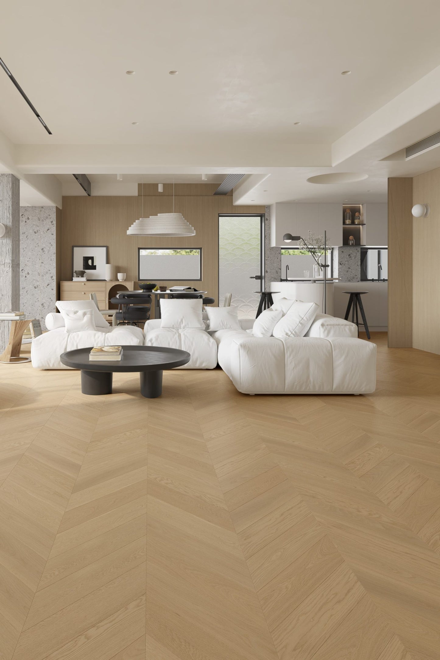 Riverhill Floors IDesign European Oak Chevron Engineered Floor 15/4mm