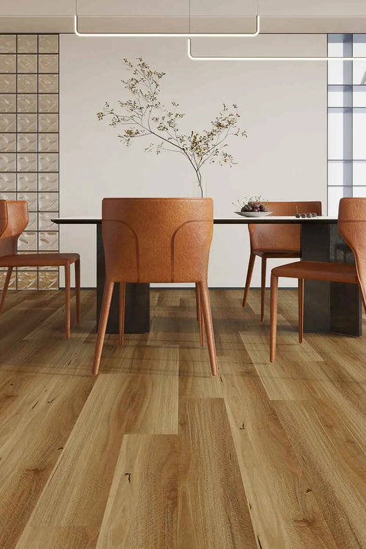 Riverhill Floors  Elegant Hybrid Natural Spotted Gum 9.5mm (1.66m2/box)