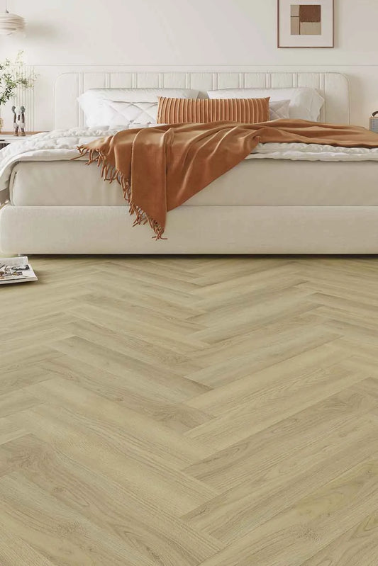Riverhill Floors Hybrid Elegant Herringbone Lime Ash 9.5mm (1.43m2/box)
