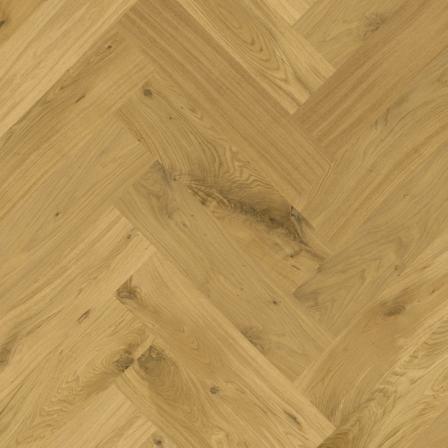 Premium Engineered Timber Nature’s Oak Herringbone 14mm