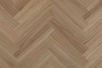 Topdeck Belle Vie Herringbone 7mm Spotted Gum Hybrid Flooring Swatch