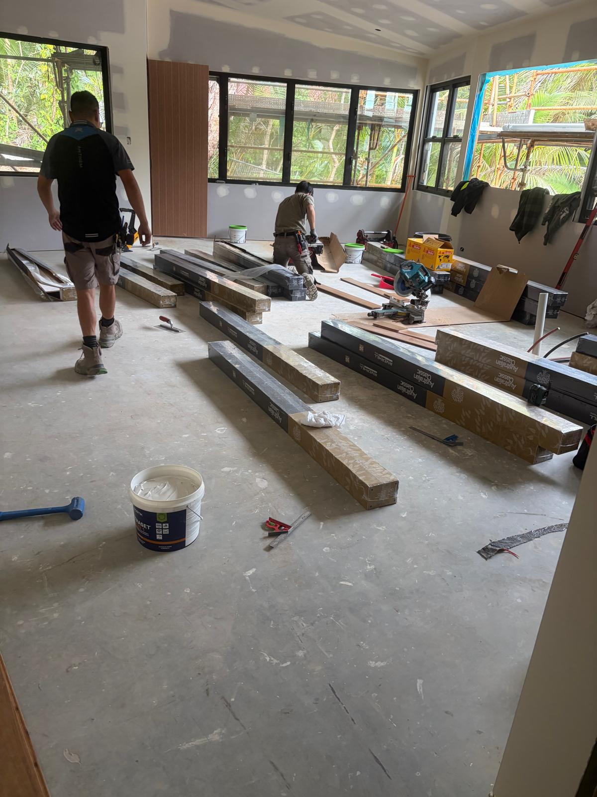 Job 3830 Ocean Shores Engineered Timber Installation