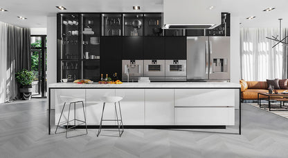 Clever Choice Hybrid Flooring Immortal Chevron Click System 9mm