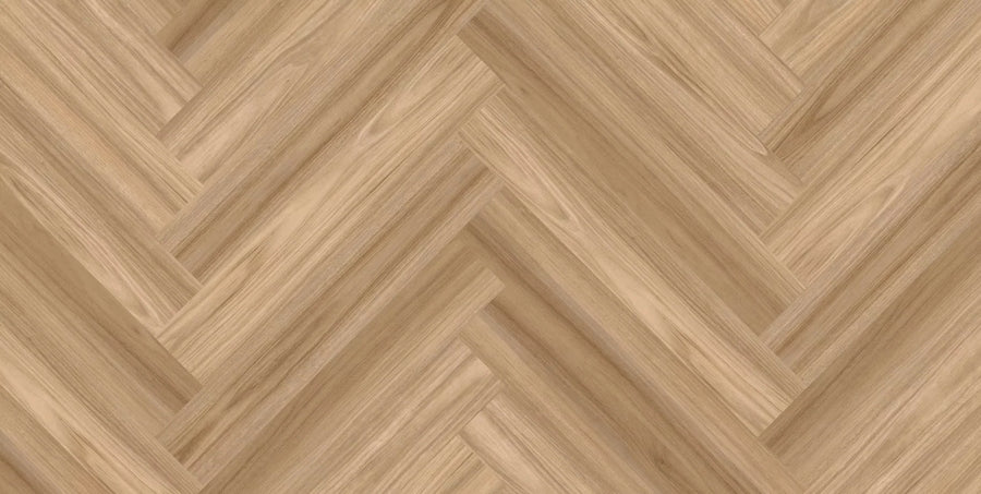 ArtiFloor Premium Herringbone Luxury Vinyl Plank Flooring 4.5mm Honeycomb Ash Swatch