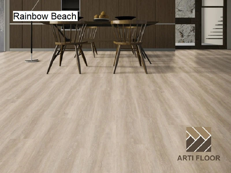 ArtiFloor Timberland Luxury Vinyl Plank Flooring 4.5mm Rainbow Beach Setting