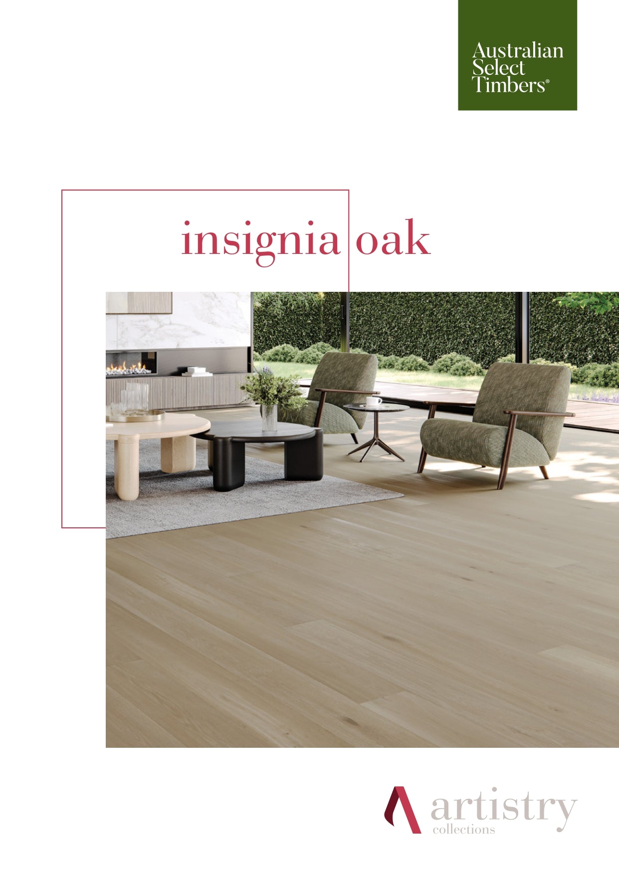 Australian Select Timber Artistry Insignia Oak Engineered Timber T&G 15/4mm