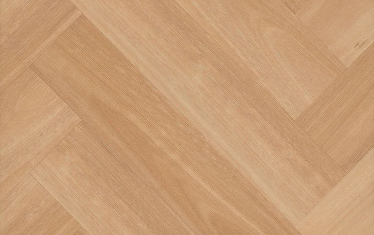 Australian Select Timbers Empress Herringbone Hybrid Flooring 9mm Chai Blackbutt Swatch