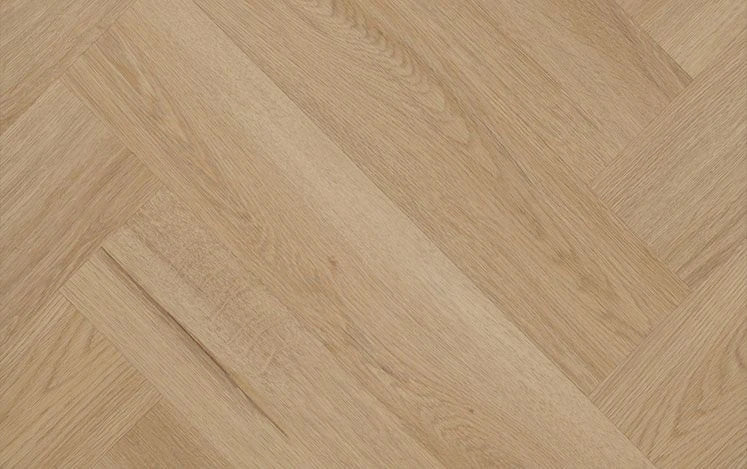 Australian Select Timbers Empress Herringbone Hybrid Flooring 9mm Laurel Swatch