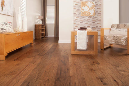 Australian Select Timbers Hickory Impressions Homestead Engineered Timber Flooring 12/2mm Acorn Setting