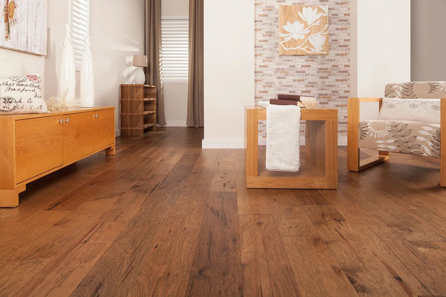 Australian Select Timbers Hickory Impressions Homestead Engineered Timber Flooring 12/2mm